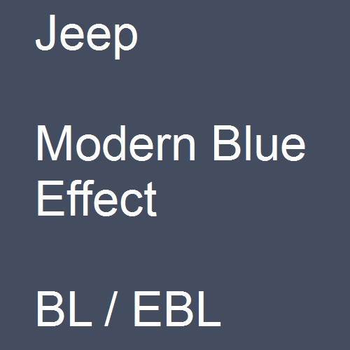 Jeep, Modern Blue Effect, BL / EBL.